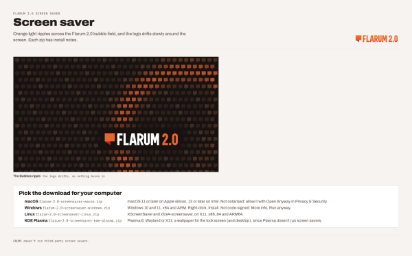 flarum-20-screensaver-contents.png
